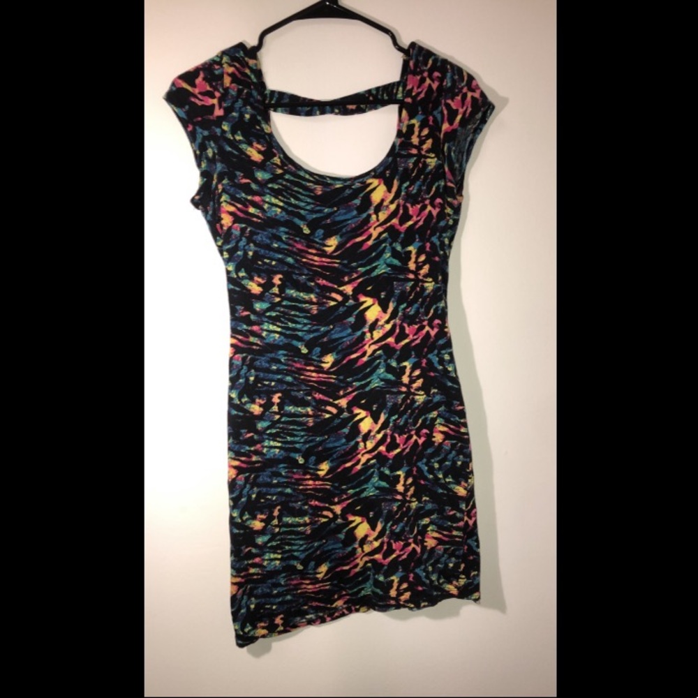 T-Shirt Dress, Open Back